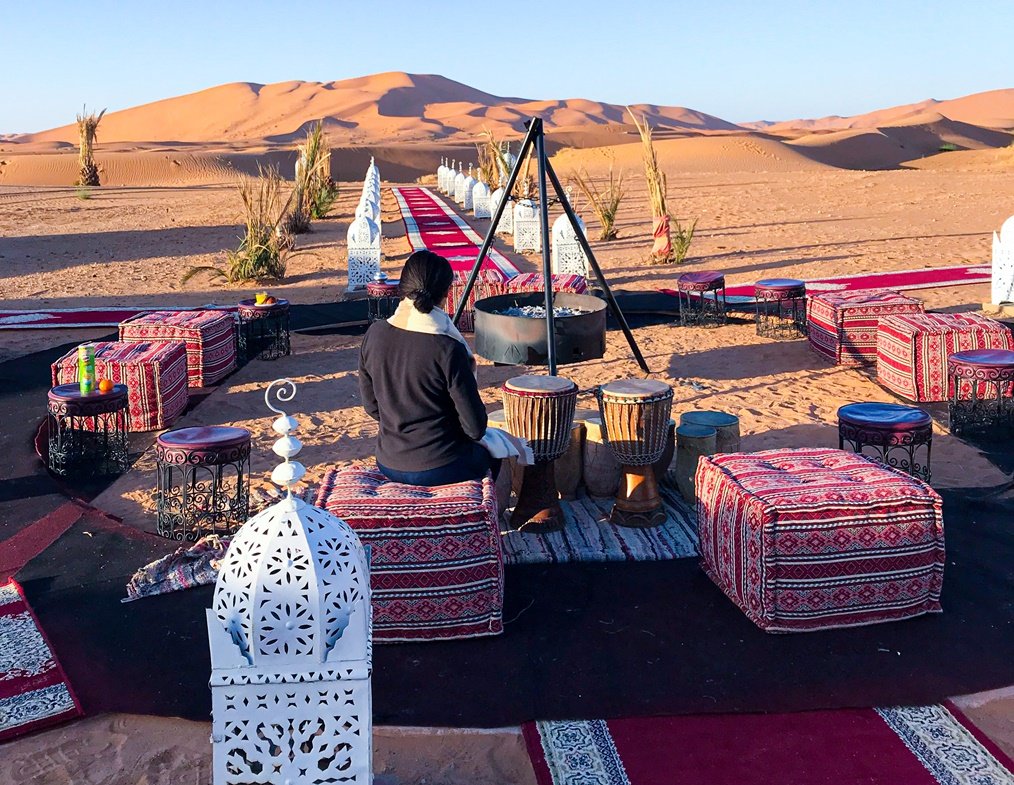 Merzouga luxury camp